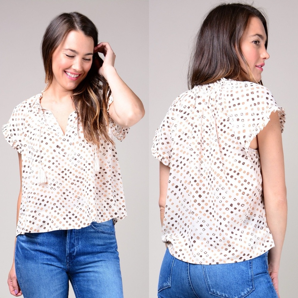 Ulla Johnson Djunga Top in Safari